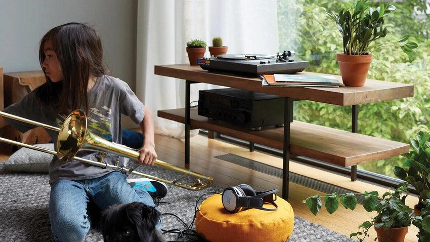 F2 Reclaimed Teak Media Unit LIVING