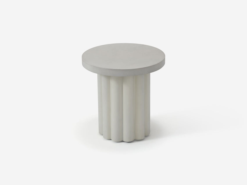 F2 Sculptural End Table LIVING