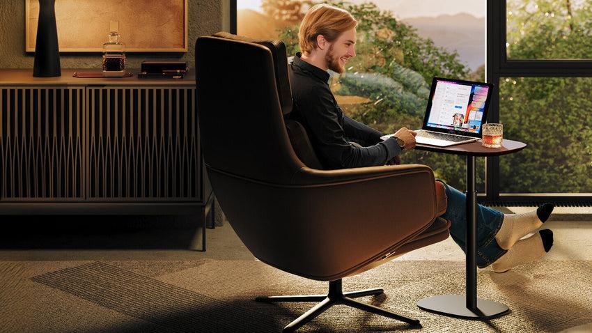 F2 Serif Laptop Table LIVING