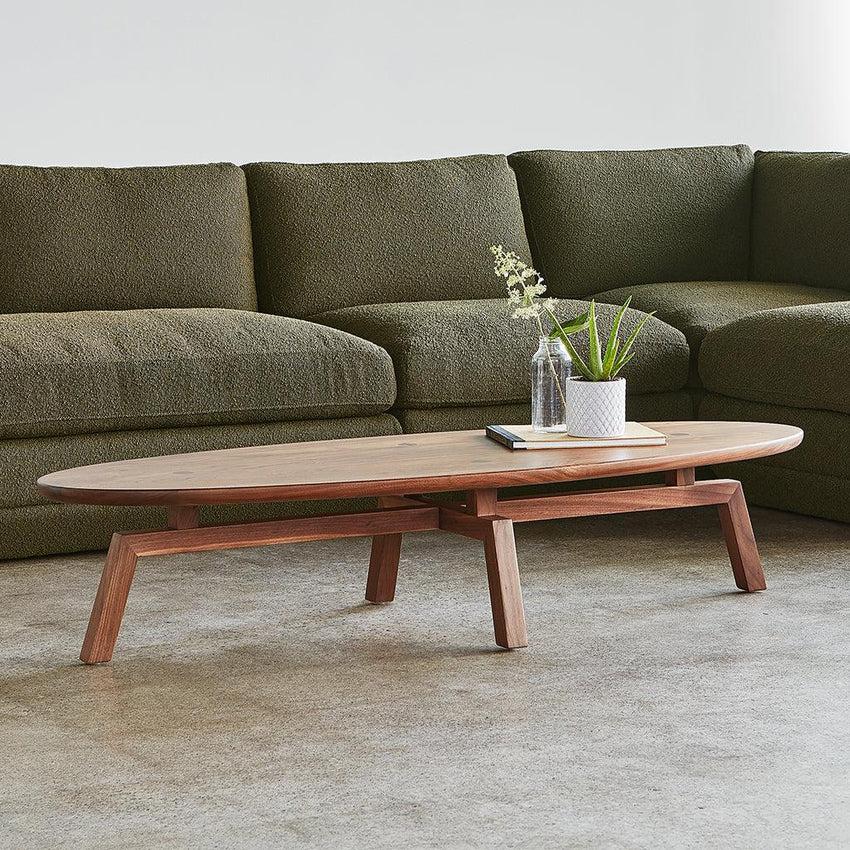 F2 Solana Oval Coffee Table LIVING
