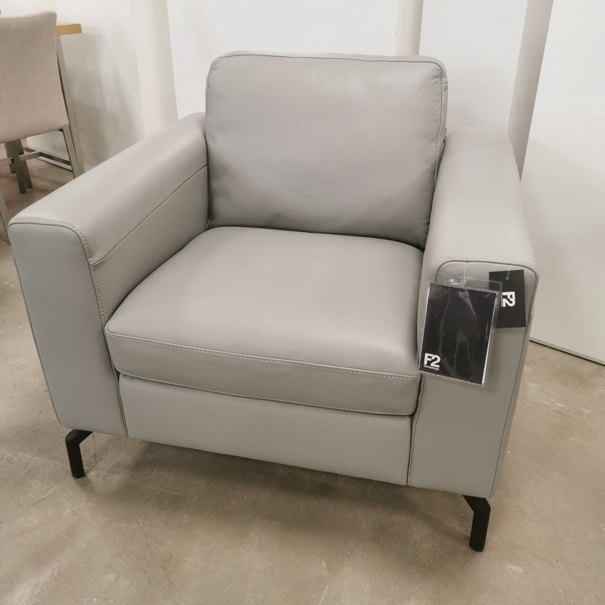 f2 Sollievo Chair in Cold Grey LIVING