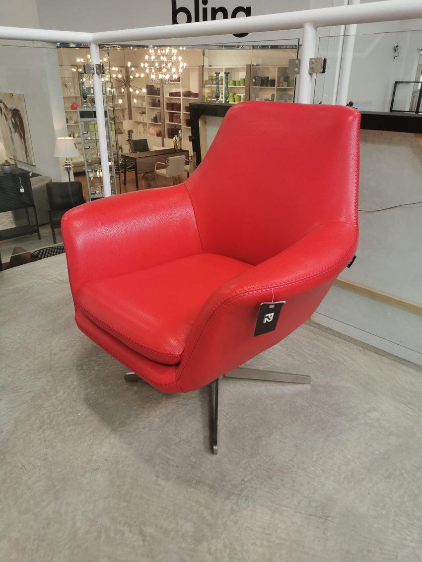 f2 Stella Swivel Chair in Red PROMOTION LIVING