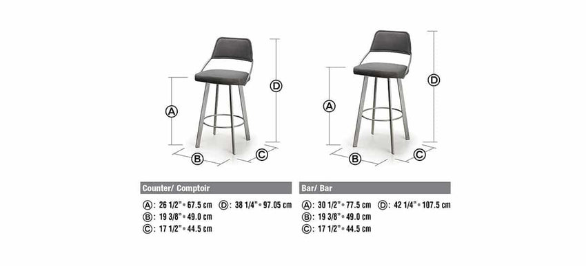 F2 Wish Swivel Stool DINING