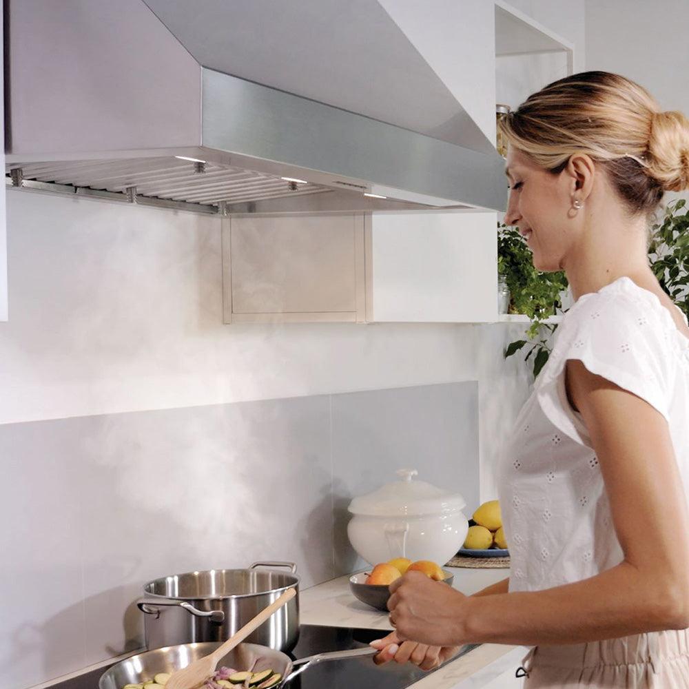 Faber Breva Pro 18 48" Range Hood Stainless Steel 1200 CFM