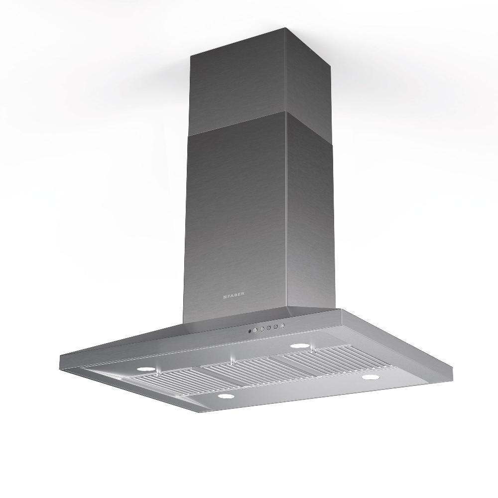 faber Dama Isola 36" Island Range Hood Stainless Steel 295/395/600 CFM