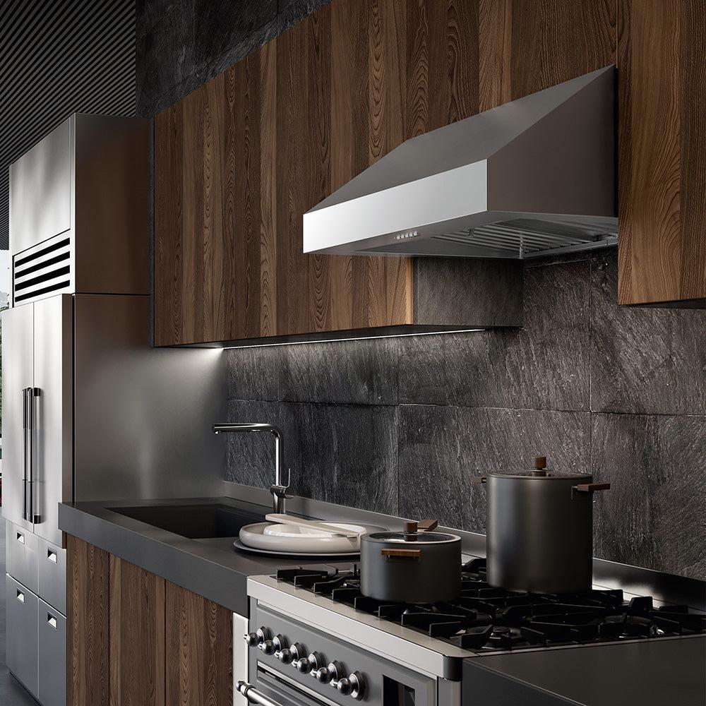 faber Breva Pro 11 36" Range Hood Stainless Steel