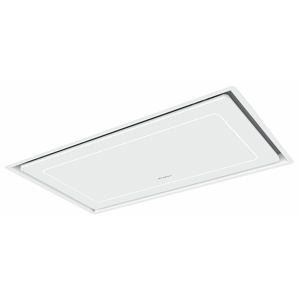 faber High-Light 36" Ceiling Range Hood White Matte