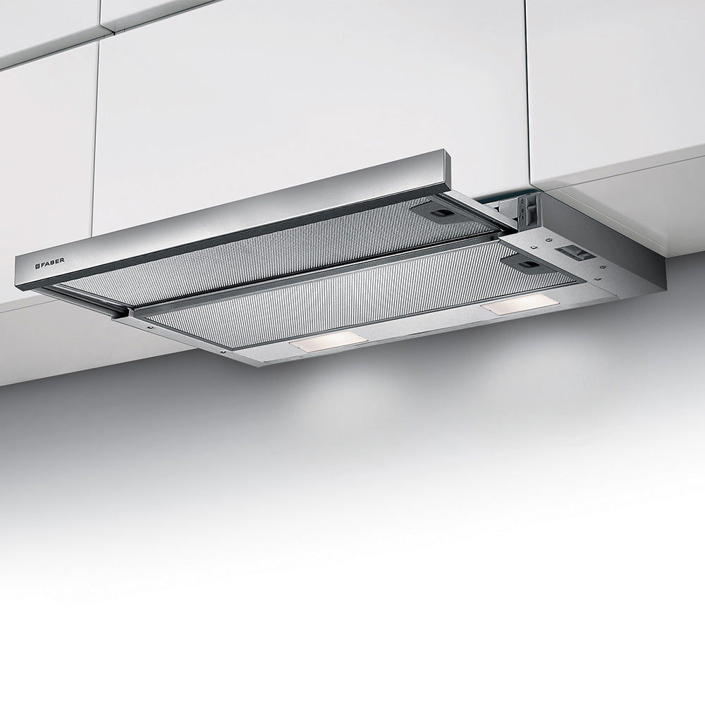 Faber Flexa 24" Integrated Range Hood Stainless Steel 300 CFM