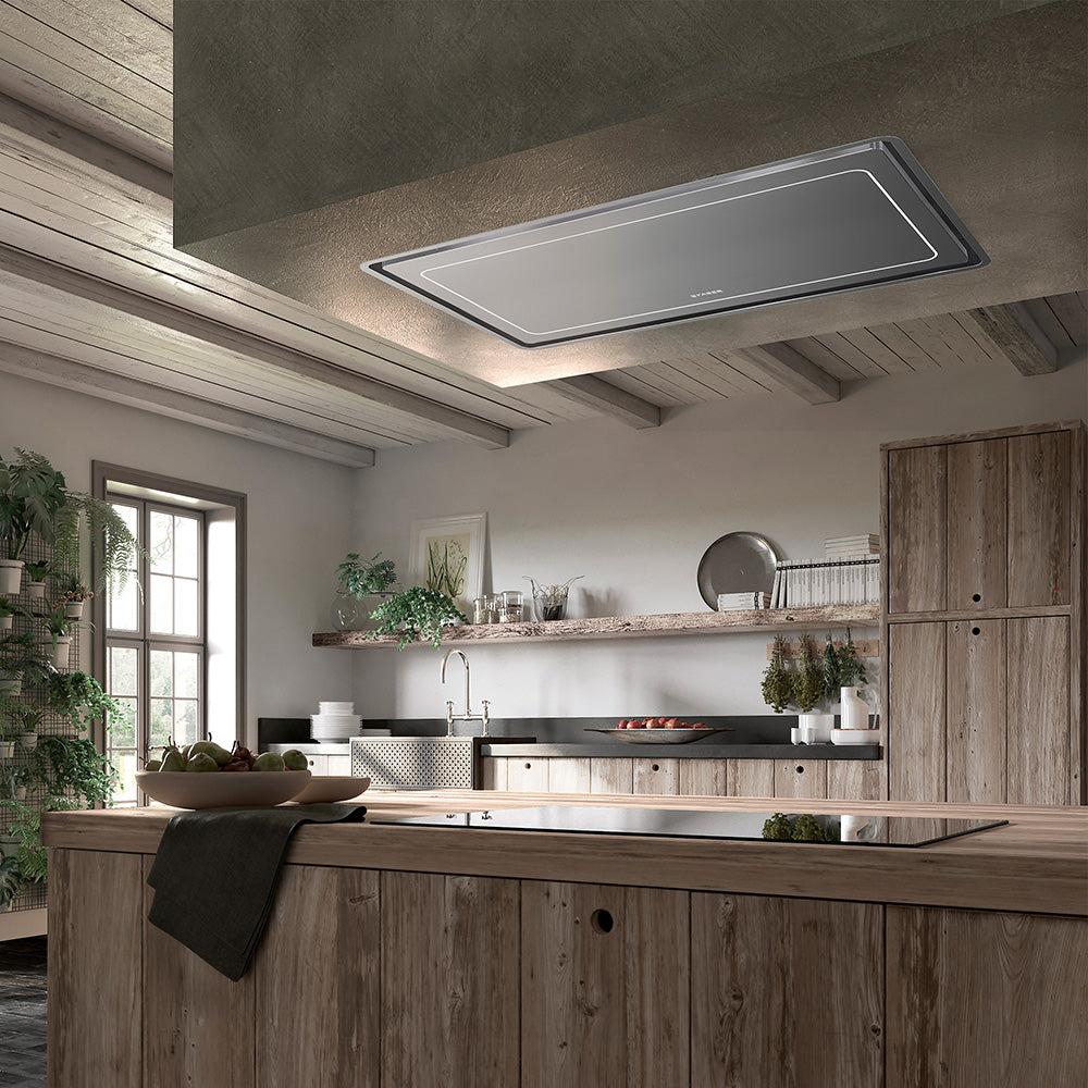 Faber High-Light 36" Ceiling Range Hood Stainless Steel