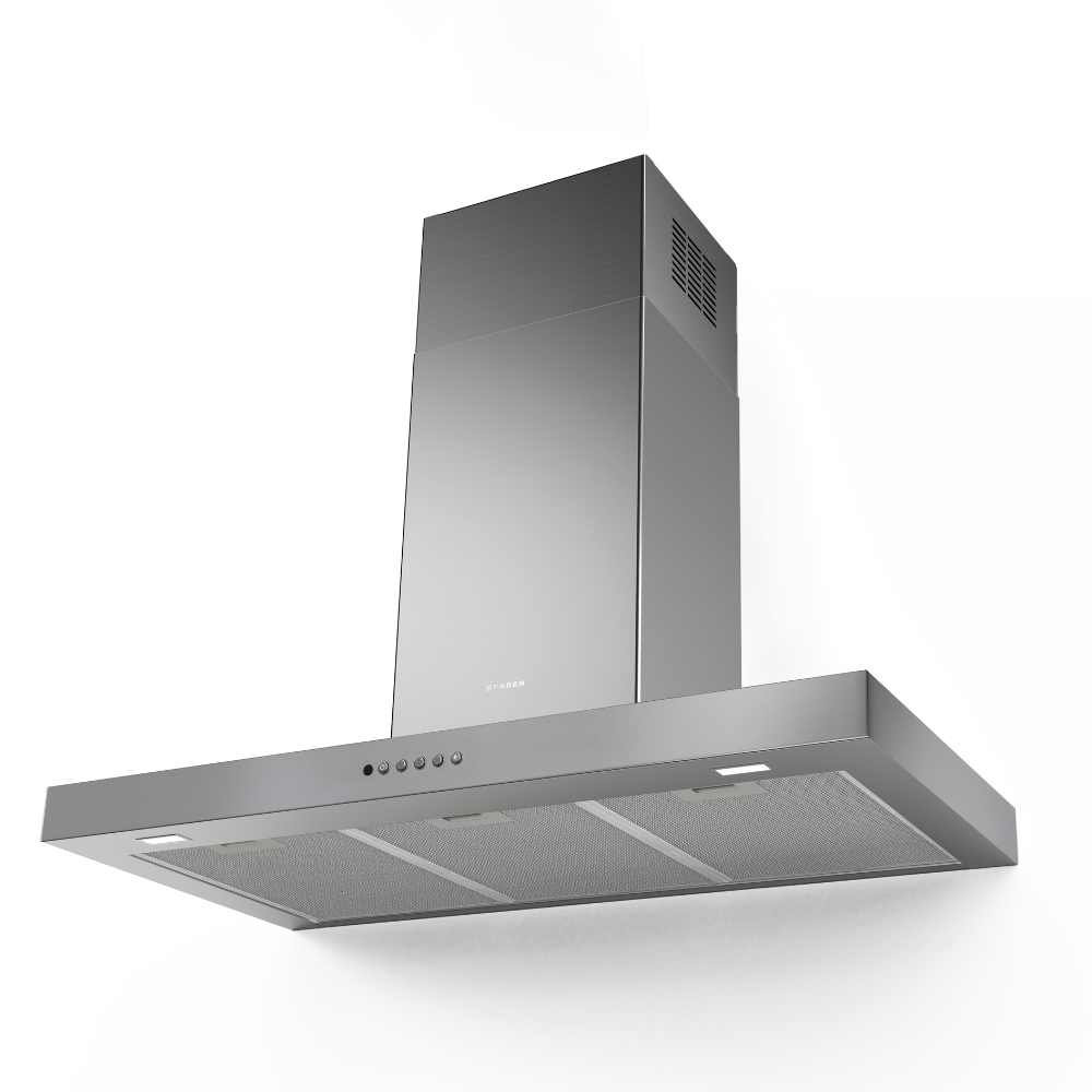 faber Stilo 30" T-Shaped Wall Range Hood Stainless Steel 295/395/600 CFM