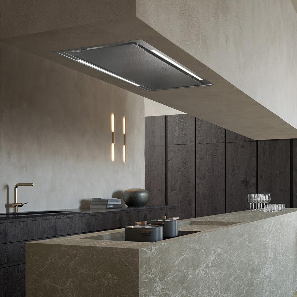 Faber Stratus Isola 36" Ceiling Range Hood Stainless Steel