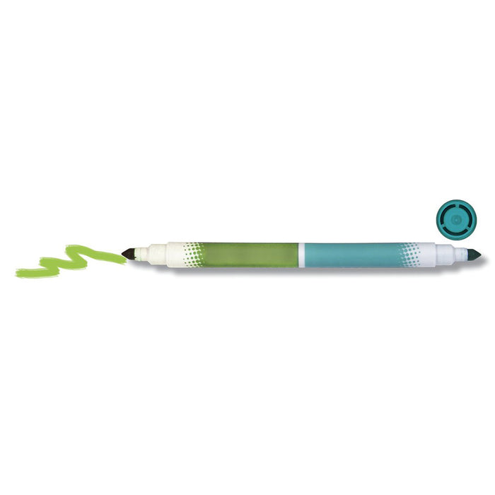 Faber Castell 12 DuoTip Washable Markers - #153012 DuoTip Markers