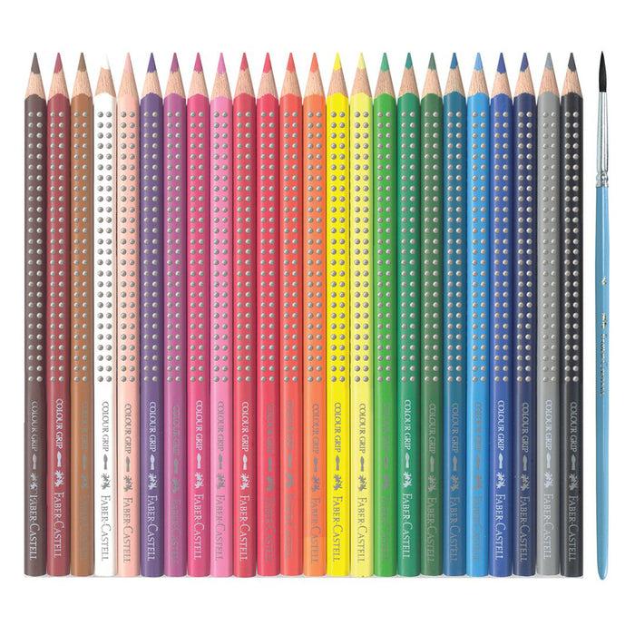 Faber Castell 24 Grip Watercolour EcoPencils - #9121224 Watercolour Pencils