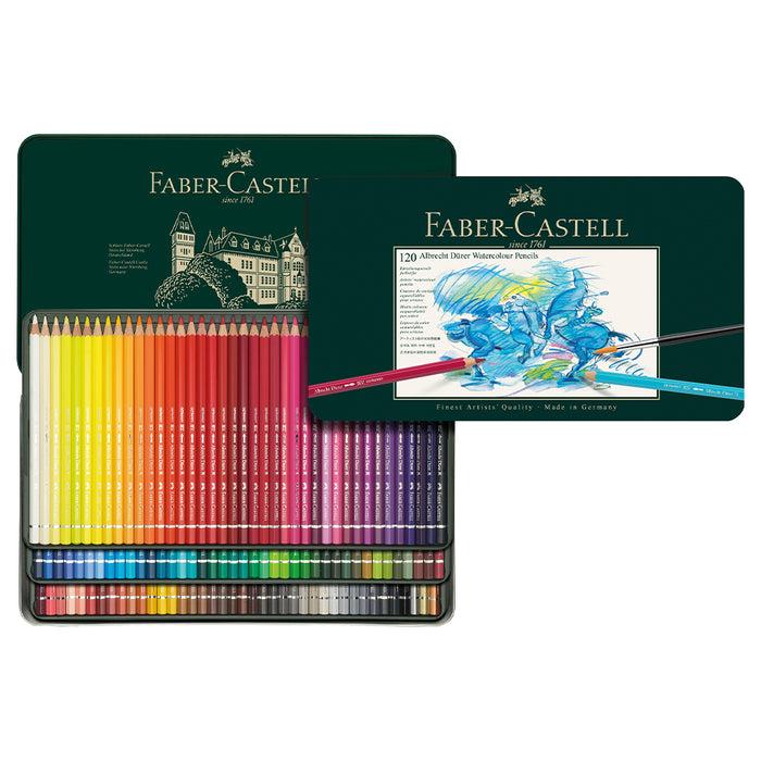 Faber Castell Albrecht Dürer® Artists' Watercolour Pencils - Tin Of 120 - #117511 Watercolour Pencils