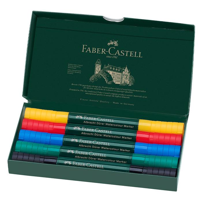 Faber Castell Albrecht Dürer® Watercolor Markers - Gift Box Of 5 - #160305 Watercolour Markers