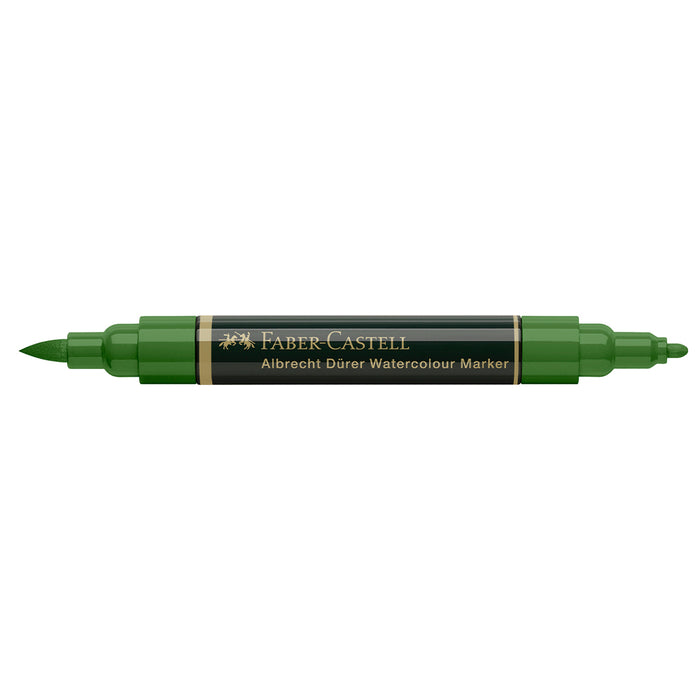 Faber Castell Albrecht Dürer® Watercolour Marker - #167 Permanent Green Olive - #160467 Watercolour Markers
