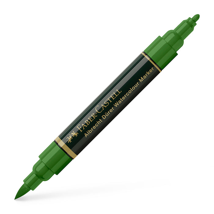 faber castell Albrecht Dürer® Watercolour Marker - #167 Permanent Green Olive - #160467 Watercolour Markers