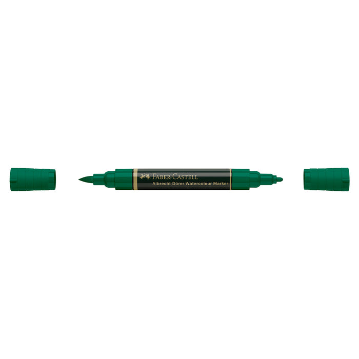 Faber Castell Albrecht Dürer® Watercolour Marker - #264 Dark Phthalo Green - #160464 Watercolour Markers
