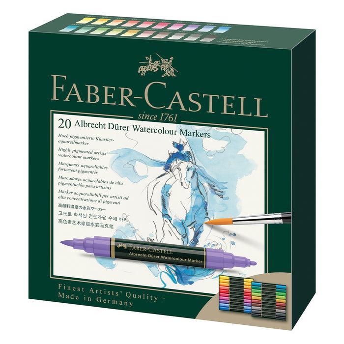 faber castell Albrecht Dürer® Watercolour Markers - Gift Box of 20 - #160320 Watercolour Markers