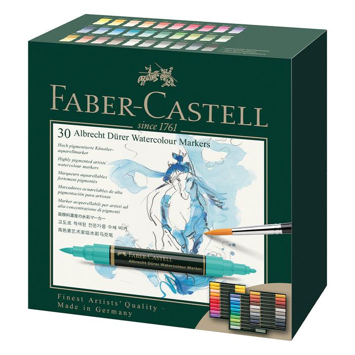 Faber Castell Albrecht Dürer® Watercolour Markers - Gift Box Of 30 - #160330 Watercolour Markers