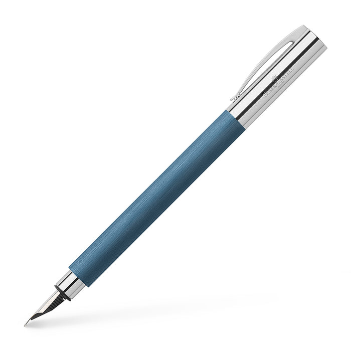faber castell Ambition Fountain Pen Resin Blue - Extra Fine - #147142 Fountain Pen