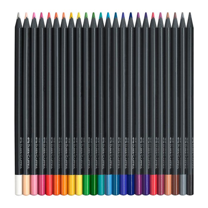 Faber Castell Black Edition Colour Pencils Box Of 24 #116424 Colour Pencils