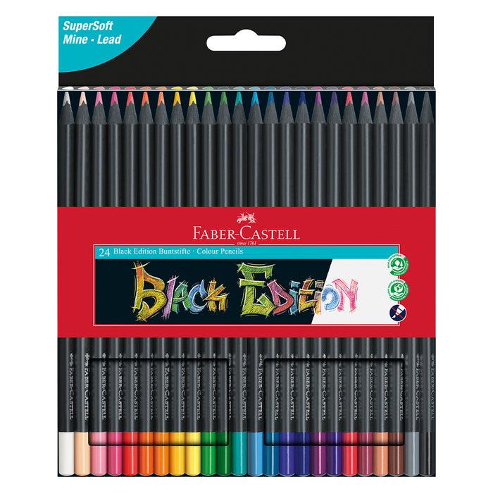 faber castell Black Edition colour pencils box of 24 #116424 Colour Pencils