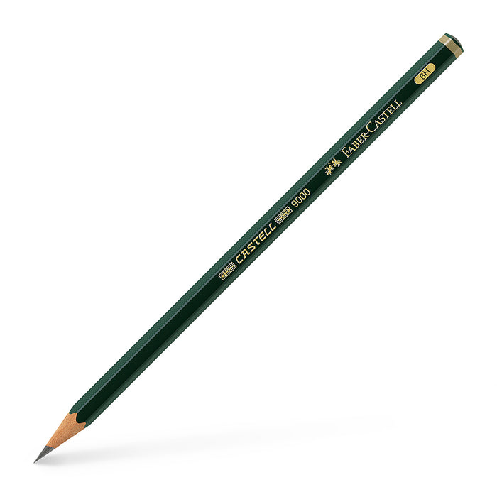 faber castell Castell® 9000 Graphite Pencil - 6H - #119016 Graphite Pencil