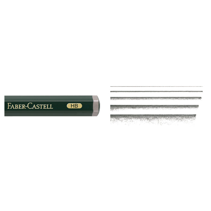 Faber Castell Castell® 9000 Jumbo Graphite Pencil - HB - #119300 Graphite Pencil