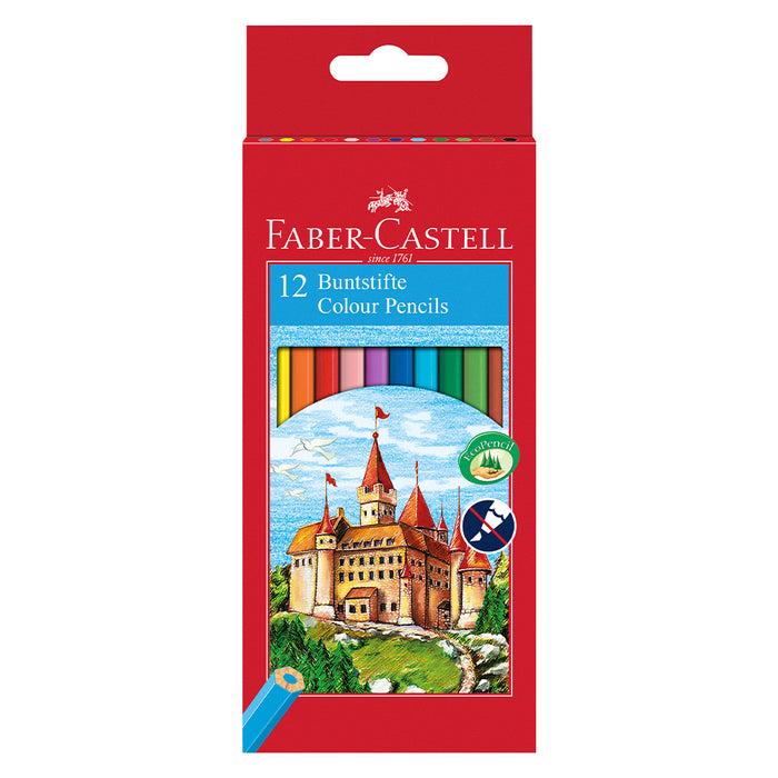 faber castell Classic Colour colour pencil cardboard wallet of 12 #120112 Colour Pencils