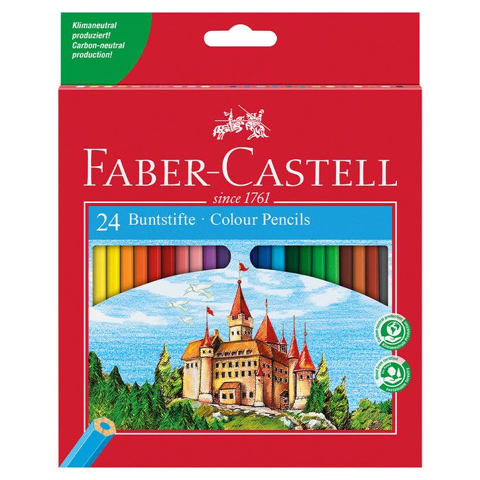 faber castell Classic Colour colour pencil cardboard wallet of 24 #120124 Colour Pencils