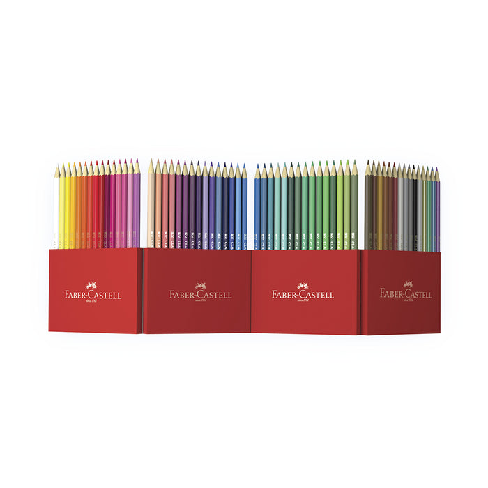 Faber Castell Classic Colour Colour Pencil Cardboard Wallet Of 60 #111260 Colour Pencils