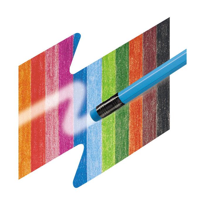 Faber Castell Classic Colours Erasable Colour Pencils Wallet Of 24 #116625 Colour Pencils