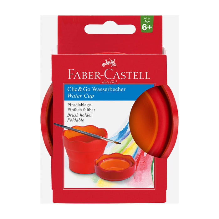 faber castell Clic&Go water cup blackberry #181517 Clic u0026 Go Water Cup