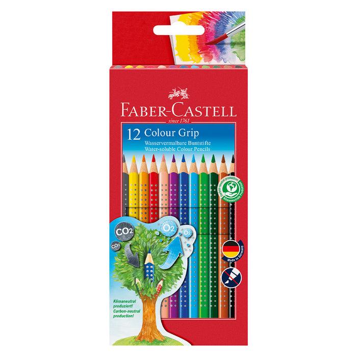 faber castell Colour Grip colour pencil cardboard wallet of 12 #112412 Colour Pencils