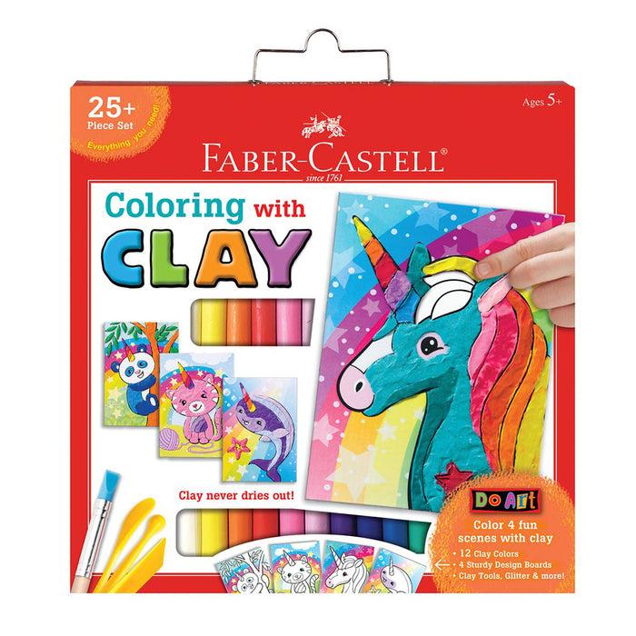 Faber Castell Do Art Colouring With Clay Unicorn & Friends - #14335 Do Art