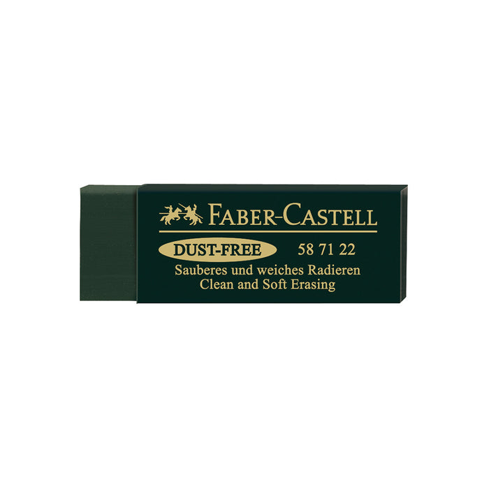 faber castell Dust-Free Vinyl Art Eraser - Green - #587122 Eraser