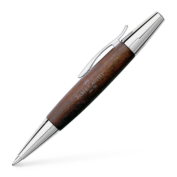 faber castell e-motion Ballpoint Pen - Pearwood Dark Brown - #148381 Ballpoint Pen