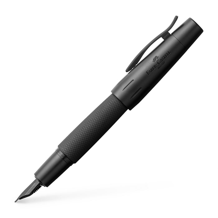 faber castell e-motion Fountain Pen Pure Black - Fine - #148621 Fountain Pen