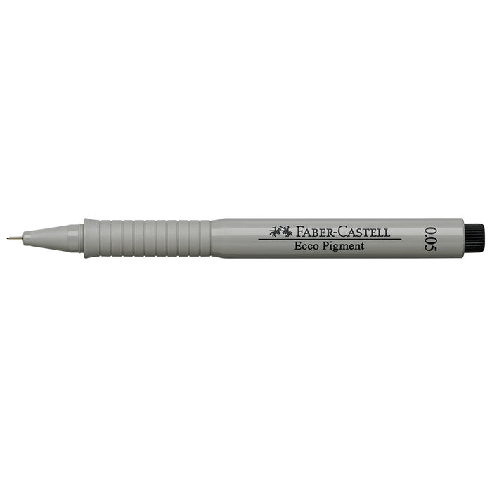 Faber Castell Ecco Pigment Pen Black - 0.05mm - #166099 Ecco Pigment