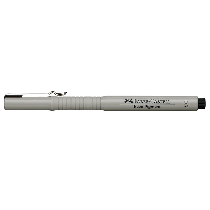 Faber Castell Ecco Pigment Pen Black - 0.7mm - #166799 Ecco Pigment