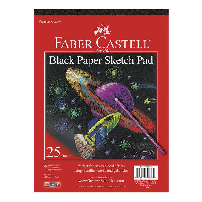 faber castell Black Paper Sketch Pad - #14563 Paper