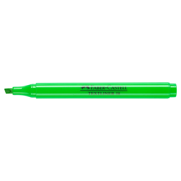 Faber Castell Textliner 38 Green - #157763 Textliner
