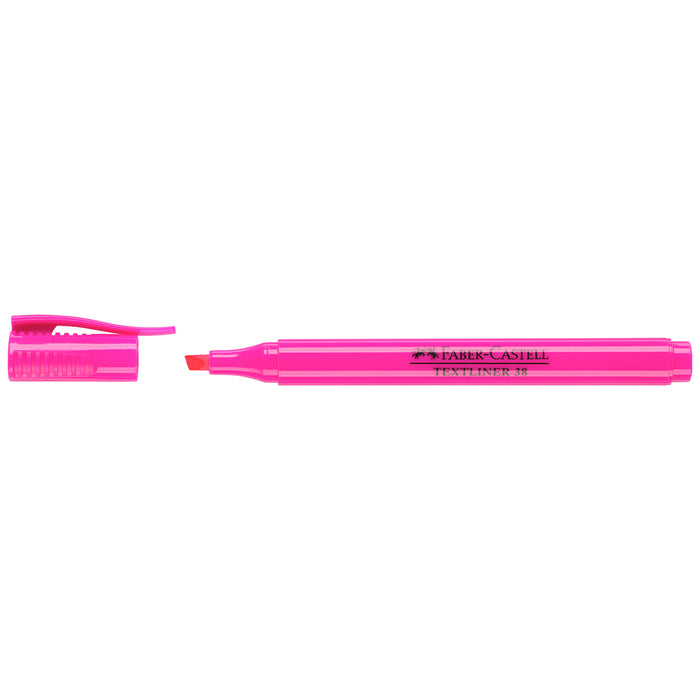 Faber Castell Textliner 38 Pink - #157728 Textliner