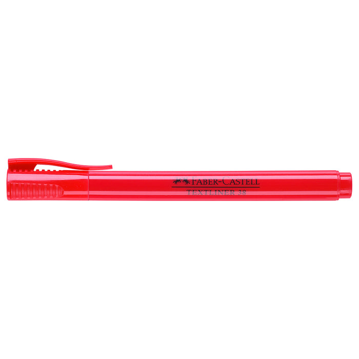 Faber Castell Textliner 38 Red - #157721 Textliner