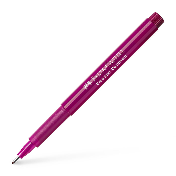 faber castell Fibre tip pen Broadpen document magenta - #155437 Broadpen