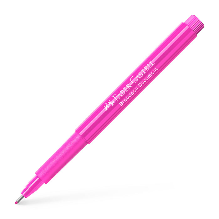 faber castell Fibre tip pen Broadpen document pink - #155428 Broadpen