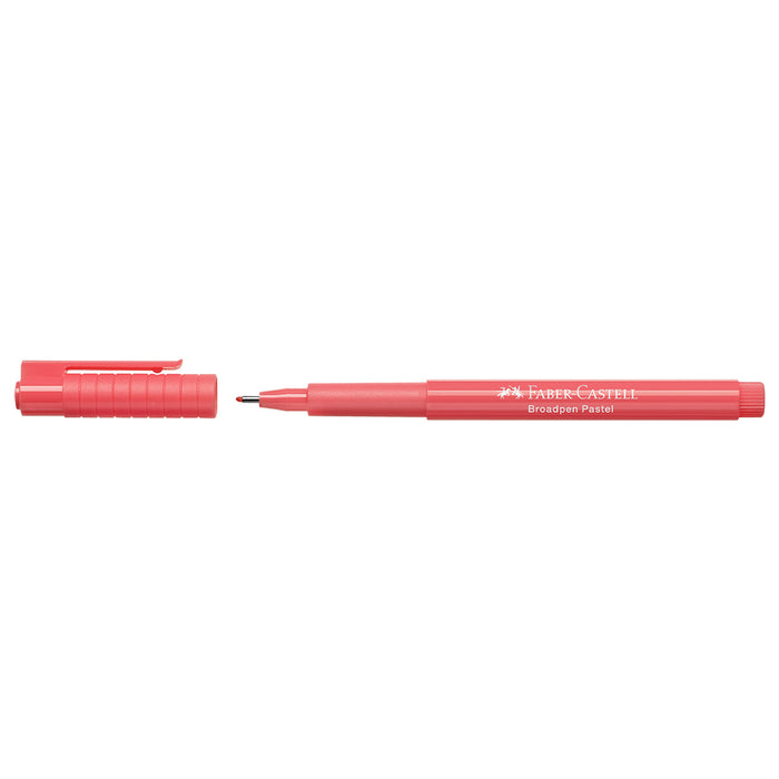 Faber Castell Fibre Tip Pen Broadpen Pastel Apricot - #155422 Broadpen