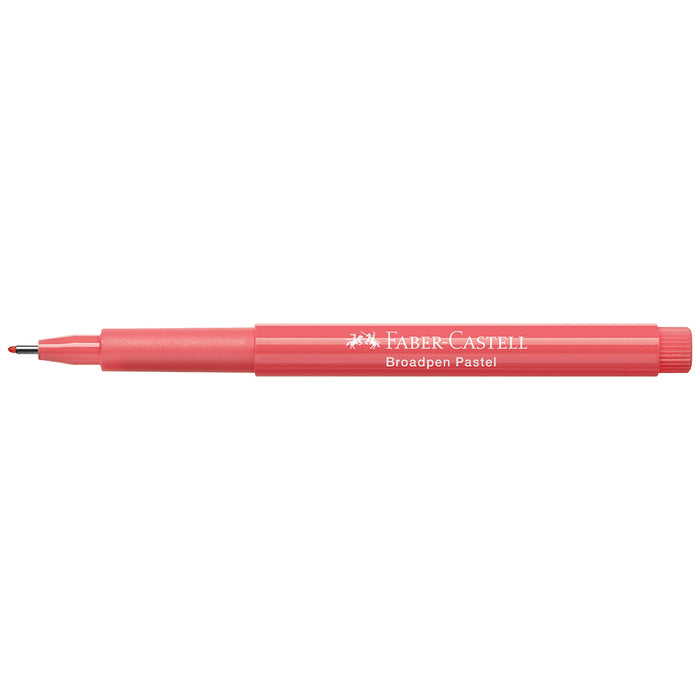 Faber Castell Fibre Tip Pen Broadpen Pastel Apricot - #155422 Broadpen