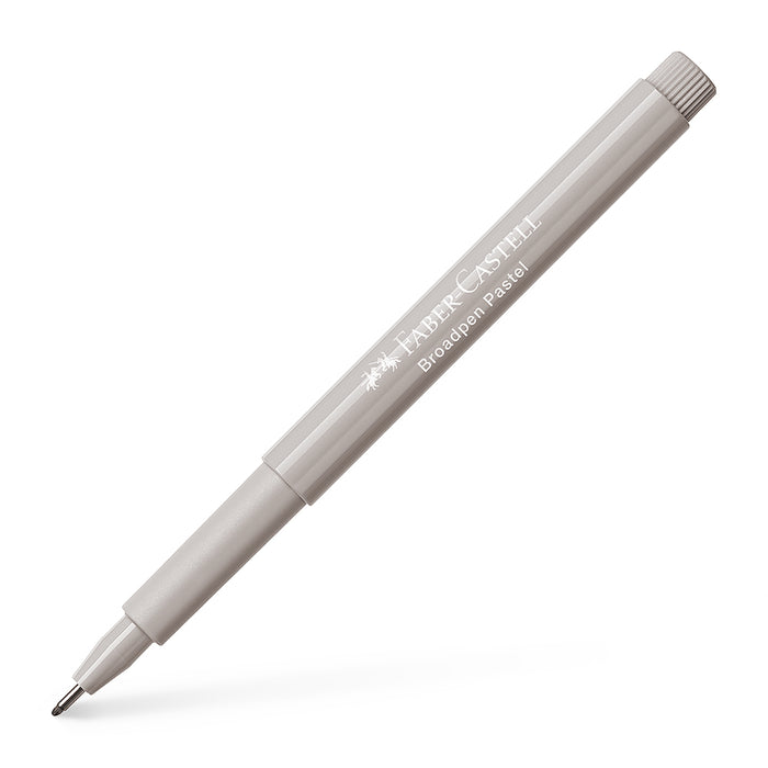 faber castell Fibre tip pen Broadpen pastel grey - #155488 Broadpen